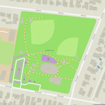 Map of Lambert Park