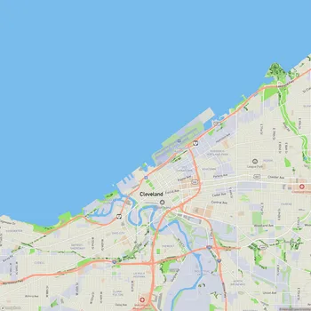 Map of Lakefront Reservation
