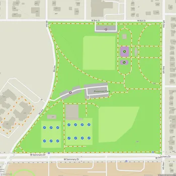 Map of Rosemont Park