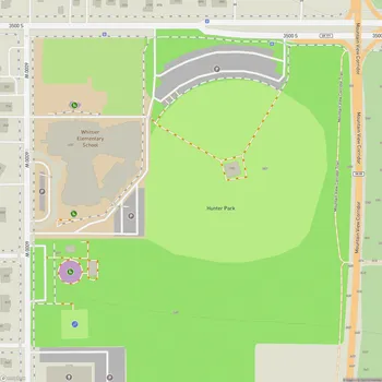 Map of Hunter Park