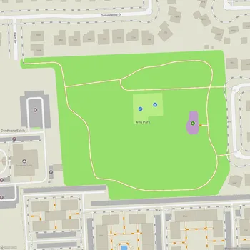 Map of Avis Park