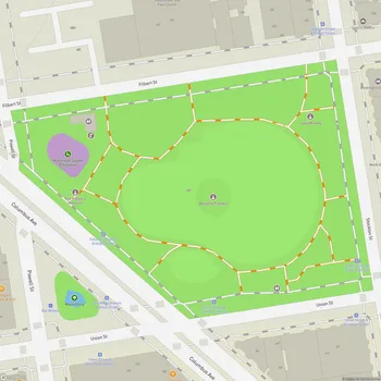Map of Washington Square Park