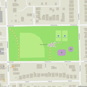 Map of Packard Park