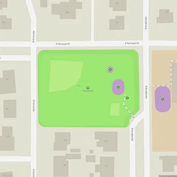 Map of Pinecrest Park