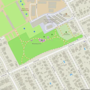 Map of Wallenberg Park