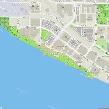 Map of Waterfront Park