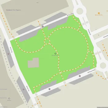 Map of Civic Square Park