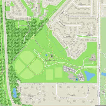 Map of Densmore Park