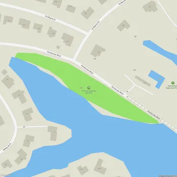 Map of Pembroke Meadows Lake Park