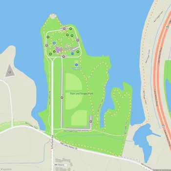 Map of Stars and Stripes Park