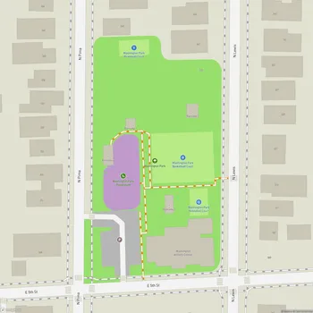 Map of Washington Park