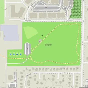 Map of Spring Forest Road Park
