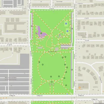 Map of Pioneer Park