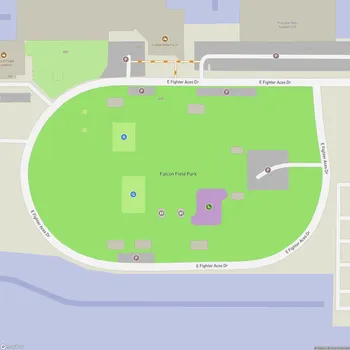 Map of Falcon Field Park