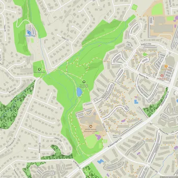 Map of Dora Kelley Nature Park