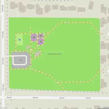 Map of North Meadows Park
