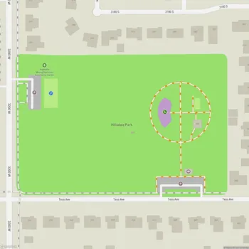 Map of Hillsdale Park
