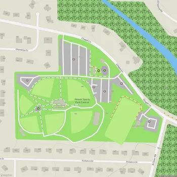 Map of Hoover Central Park