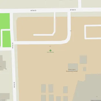 Map of Palm Lakes Park