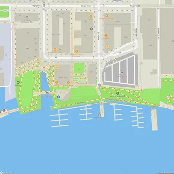 Map of The Yards Park