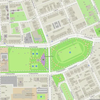 Map of Mandrake Park