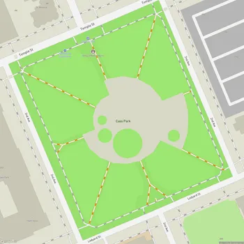 Map of Cass Park