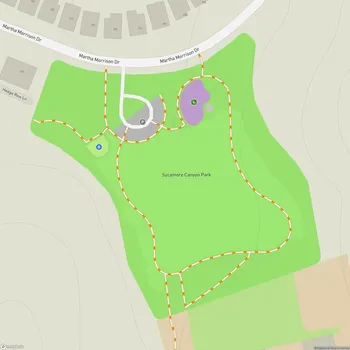 Map of Sycamore Canyon Park