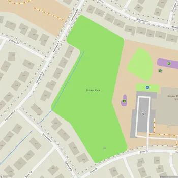 Map of Bricker Park