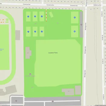 Map of Lanphier Park
