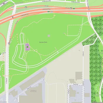Map of Gordon Park