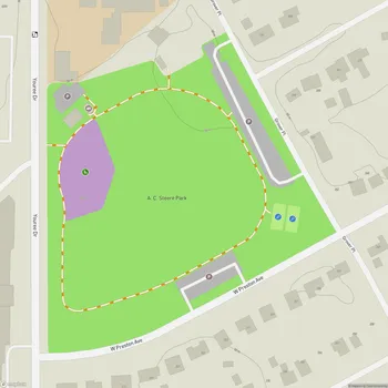 Map of A. C. Steere Park