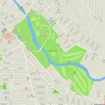Map of Cazenovia Park