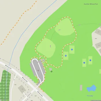 Map of Guenther Willows Park