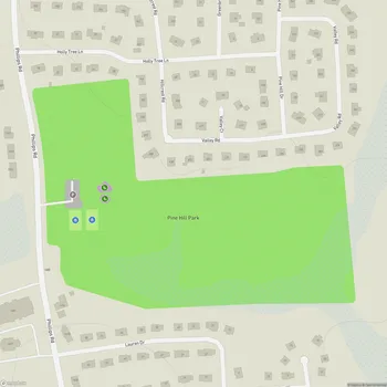 Map of Pine Hill Park
