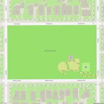 Map of Pferdsteller Park