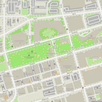 Map of Western Gateway Park