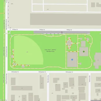Map of Juan Jose "Johnny" Rendon Park