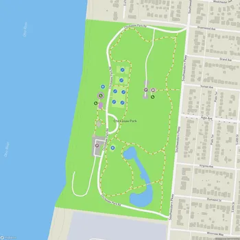 Map of Chickasaw Park