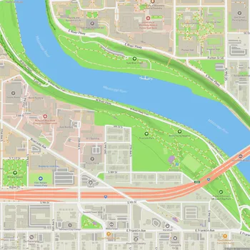 Map of Riverside Park
