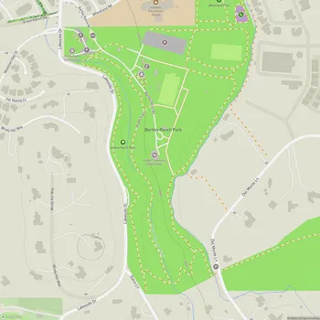 Map of Bartley Ranch Regional Park
