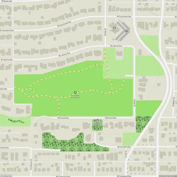 Map of Drumheller Springs Park