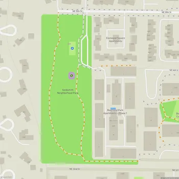 Map of Goldsmith Neighborhood Park