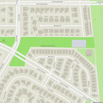 Map of Woodhaven Grove Park