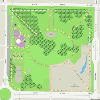 Map of Esther Short Park