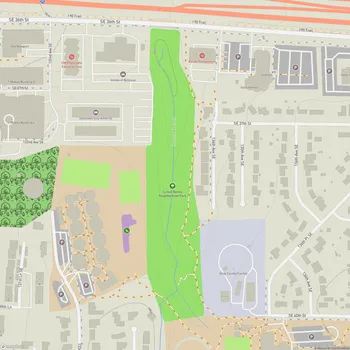 Map of Sunset Ravine Greenbelt