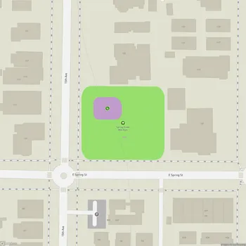 Map of Spring Street Mini Park