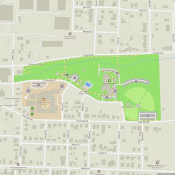 Map of Old Settler's Park