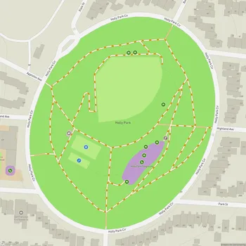 Map of Holly Park