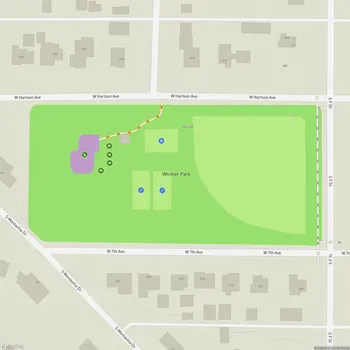Map of Whittier Park