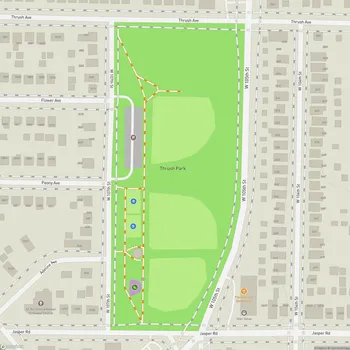 Map of Thrush Park